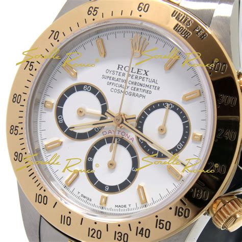 rolex daytona quadrante bianco usato|used rolex daytona platinum.